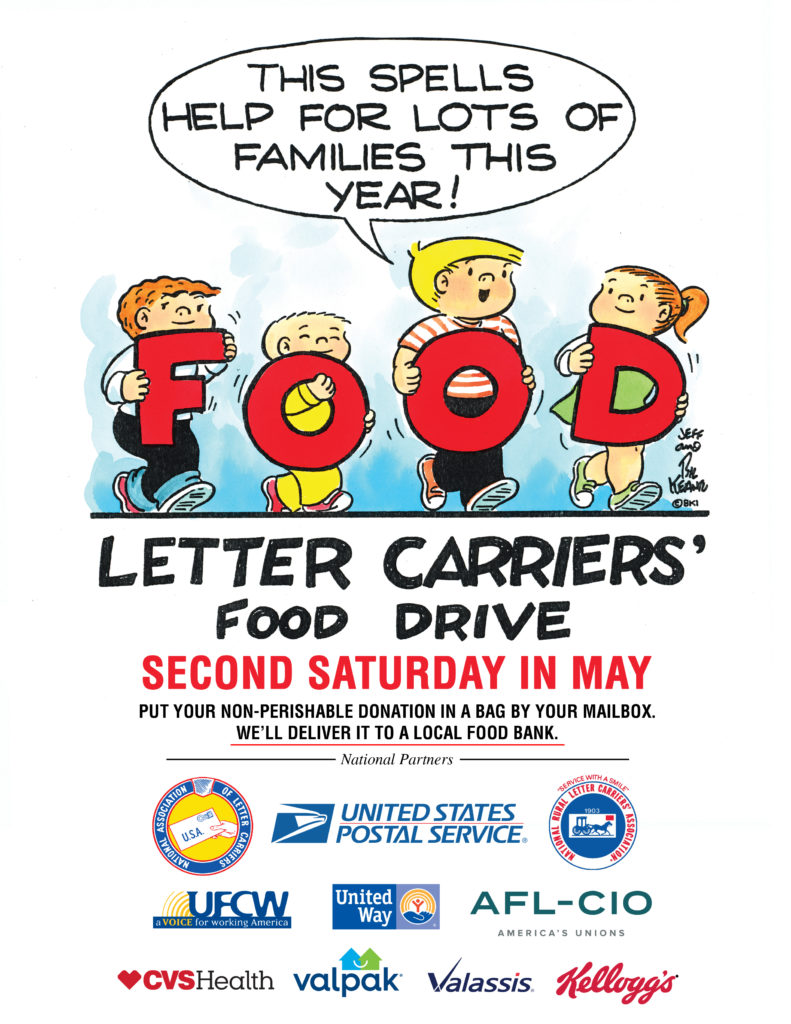 Letter Carriers’ Stamp Out Hunger Galveston County Food Bank